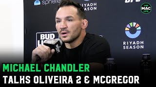 Michael Chandler on Conor McGregor quotIts different booking him than booking other fightsquot [upl. by Yuri165]