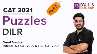 CAT 2022  Logical Puzzles for CAT Exam  Data Interpretation and Logical Reasoning  BYJUS CAT [upl. by Olva]