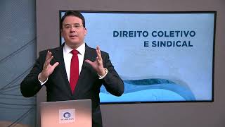 👨 Saber Direito  Direito do Trabalho na área sindical  Aula 3 [upl. by Hannad]