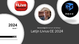 Examenspreekuur Latijn 2024 CELatijn2024 Livius2024 [upl. by Zeidman]