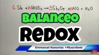 Balanceo por Método Redox Parte 1 [upl. by Decca]