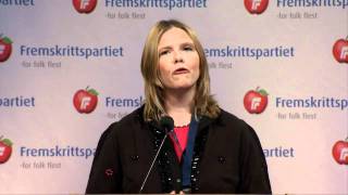 Sylvi Listhaug  FrPs Landsmøte 2011 [upl. by Ylek]