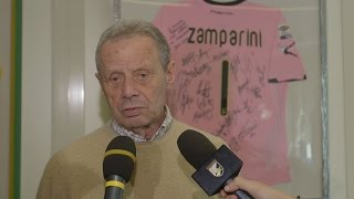 Il Presidente Zamparini al Barbera clicca qui per lintervista [upl. by Annat]