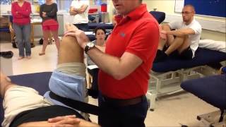 MWM Hip Flexion Rotation  Adduction [upl. by Nahttam18]