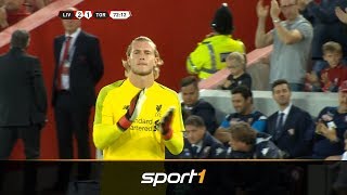 Standing Ovations Liverpool feiert Karius  SPORT1 [upl. by Nyloj]