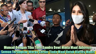 Muncul Dengan Tiba Tiba Sandra Dewi Minta Maaf Akhirnya Semua Terungkap Warga Geram Tiada Maaf [upl. by Ehctav]