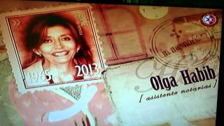 IN MEMORIAM TELEVISA 2013  DANIELA ROMO  TU ESTAS AQUI [upl. by Earas]