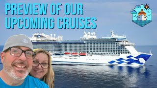 Preview of Our Upcoming Cruises cruisevlog cruiseship [upl. by Anyrtak]