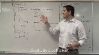 Elasticity of Demand and Supply Coefficients Micro Topic 24 and 25 [upl. by Oine893]