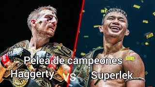 Haggerty VS Superlek Predicciónes [upl. by Eisnil]