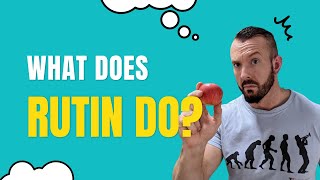 WHAT DOES RUTIN DO The HEALTH BENEFITS OF RUTIN Supplements [upl. by Niawtna334]