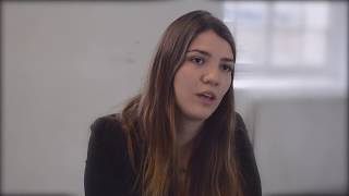 UAL Unconditional Presessional student interview video 1  Juanita [upl. by Yahska]