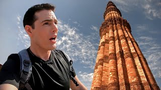 800 Year Old Stone Tower in Delhi India 🇮🇳 [upl. by Hehre]