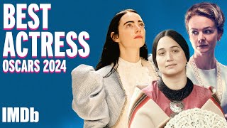 Oscars 2024 Best Actress Nominees  IMDb [upl. by Siduhey]