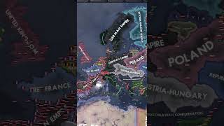 Very INTERESTING AHISTORICAL game  HOI4 TIMELAPSE shorts hoi4 heartsofiron4 timelapse [upl. by Nolyd]