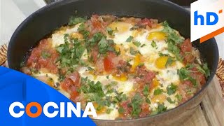 Receta para desayunar unos huevos ahogados deliciosos  hoyDía  Telemundo [upl. by Etty40]