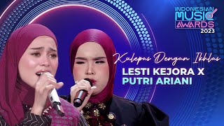 BIKIN MERINDING Lesti Kejora x Putri Ariani  Kulepas Dengan Ikhlas  INDONESIAN MUSIC AWARDS 2023 [upl. by Ahsimaj]