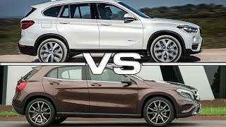 2015 Mercedes GLA 250 CDI 4MATIC vs 2016 BMW X1 [upl. by Milburt]