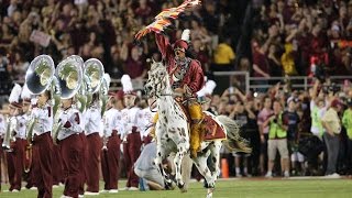 FSU Introduction Notre Dame Game [upl. by Enileuqaj]