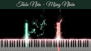 Thiếu Niên  Mộng Nhiên  少年  梦然 Piano tutorial [upl. by Enitsud]