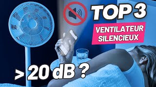 TOP 3  Meilleur Ventilateur Silencieux 2023 [upl. by Hanoy]