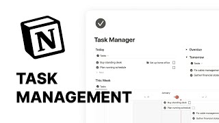 How to use Notion for Task Management [upl. by Anifled593]