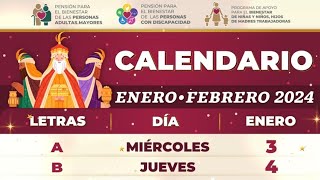 💯 ¡DE ÚLTIMO MOMENTO 🙌🏾 Calendario pagos Bienestar Pensión 65 y mas ADULTOS MAYORES [upl. by Howlend]