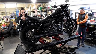 HarleyDavidson Dyna Low Rider S ClubStyle by Andrea Koben part 1 [upl. by Aserehtairam146]