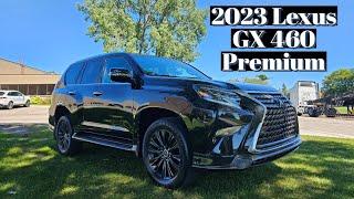 2023 Lexus GX460 Blackline Special Edition Start Up Test Drive Walkaround and Review [upl. by Erdreid137]