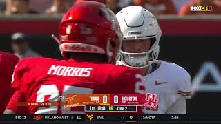 Texas Longhorns at Houston Cougars 21 10 2023  Week 8  Full Game [upl. by Nedda]