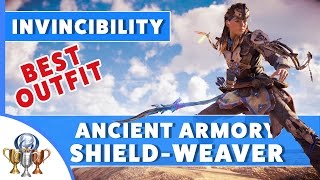 Horizon Zero Dawn Ancient Armory Quest  Shield Weaver Outfit Power Cell Locations and Dial Puzzle [upl. by Asiaj701]