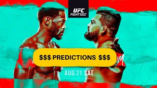 UFC Vegas 34  Cannonier vs Gastelum Picks Bets amp Predictions [upl. by Ateval]