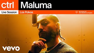 Maluma  Los Polvos Live Session  Vevo ctrl [upl. by Marcile]