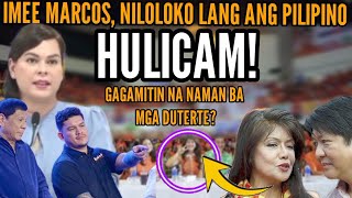 IMEE MARCOS NAHULI PINAGLOLOKO ANG MGA PILIPINO marcos duterte election2025 [upl. by Mosera359]