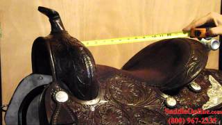 How to Measure a Western Saddle [upl. by Arlette]