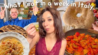 what i eat in a week at my moms house in ITALY 🍝 [upl. by Edholm]