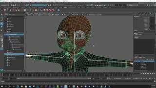 Maya 2020 Character to Unity Gaming Engine [upl. by Heymann]