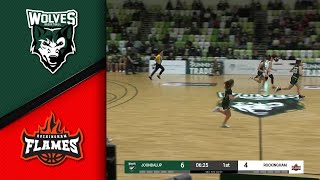 NBL1 Women  Joondalup Wolves vs Rockingham Flames  Game Highlights [upl. by Niaz]