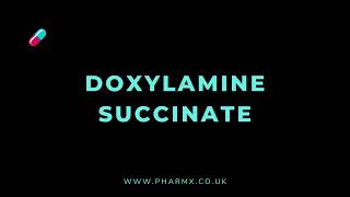 How to pronounce Doxylamine succinate [upl. by Lebasi]