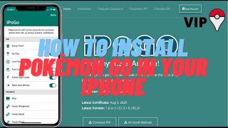 HOW TO INSTALL IPOGO ON IOS  ALTERNATIVE TO ISPOOFER  PC OR MAC NEEDED [upl. by Nolat]