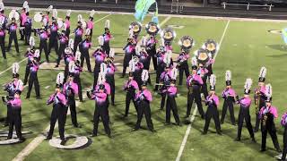 2023 Fayetteville High School Marching Band Performance “counterPOINT” at Bentonville Invitational [upl. by Mendel]