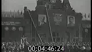 Soviet Anthem 1946  May 1 Workers Day VERY RARE [upl. by Mckay]