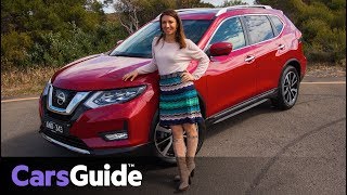 Nissan XTrail Ti 4WD 2017 review family test video [upl. by Towbin]