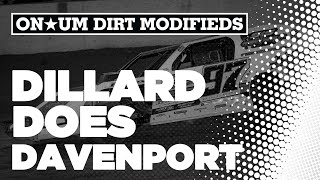 HIGHLIGHTS ONUM Dirt Modifieds Feature Davenport Speedway July 22 2024 [upl. by Adaynek]