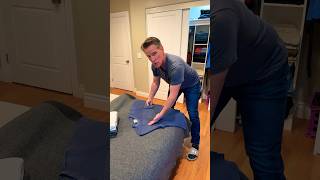 How to fold long sleeve shirts the US Navy Way [upl. by Fasta]