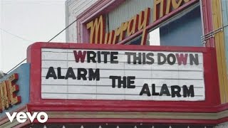 Write This Down  Alarm The Alarm [upl. by Dorcy321]