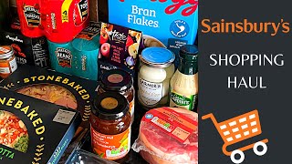 Sainsburys Food  Family grocery haul  Friday 13th of August [upl. by Jasisa]