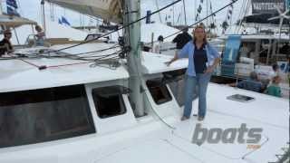 Fountaine Pajot Helia 44 Sailing Catamaran Short Take from Miami [upl. by Papageno140]