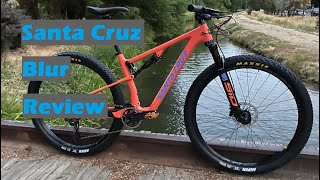 2022 Santa Cruz Blur Review [upl. by Htial31]