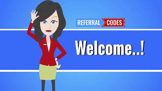 Welcome to Referral Codes [upl. by Gyasi]